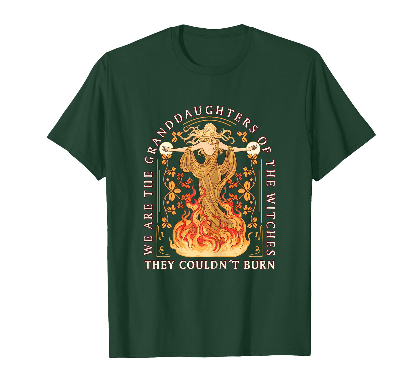 Feminism We are The Granddaughters of The Witches T-Shirt