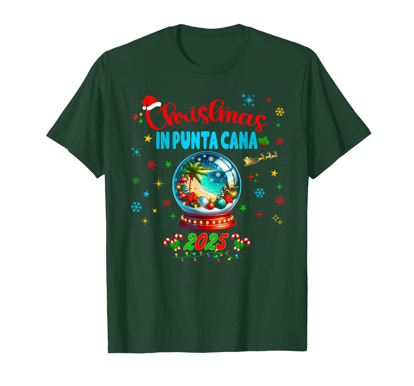Dominican Republic Punta Cana Xmas Trip Family Reunion T-Shirt