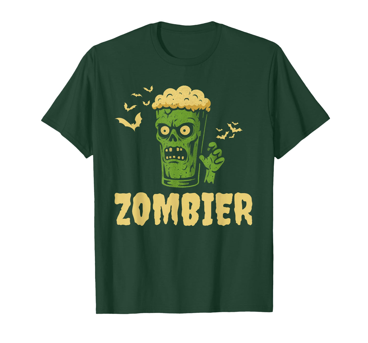 Zombier Bat Funny Saying - Happy Halloween T-Shirt
