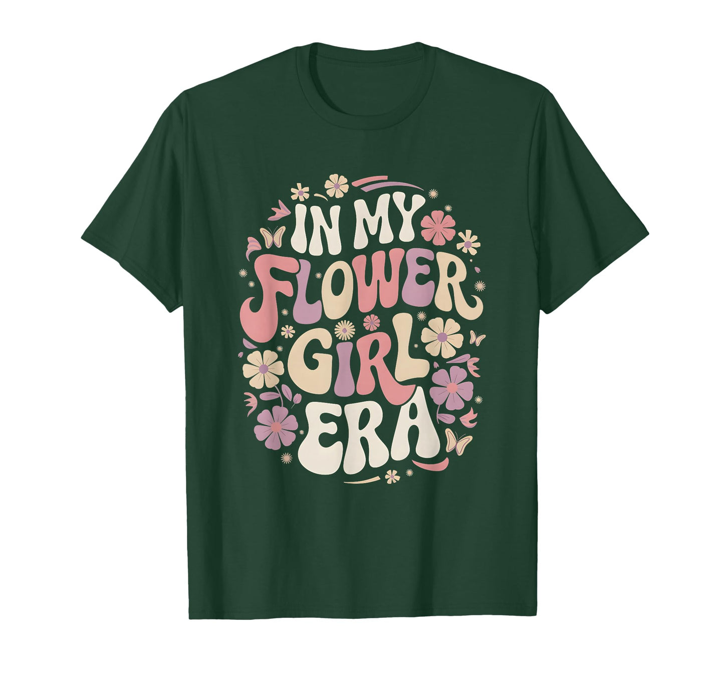 Flower-Girl In My Flower-Girl Era Shirt Groovy Flower-Girl T-Shirt