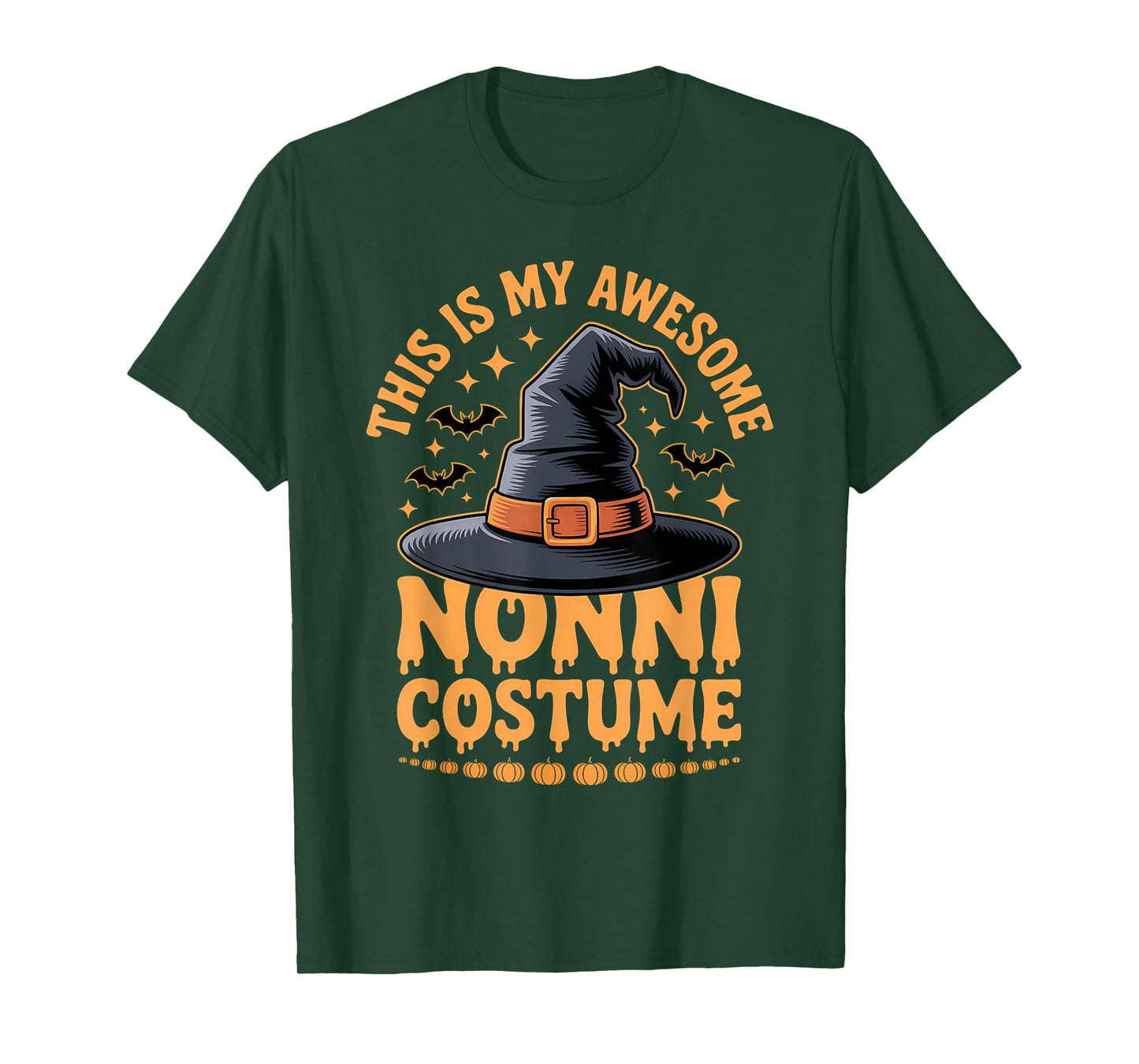 This is My Awesome Nonni Costume Funny Witch for Halloween T-Shirt
