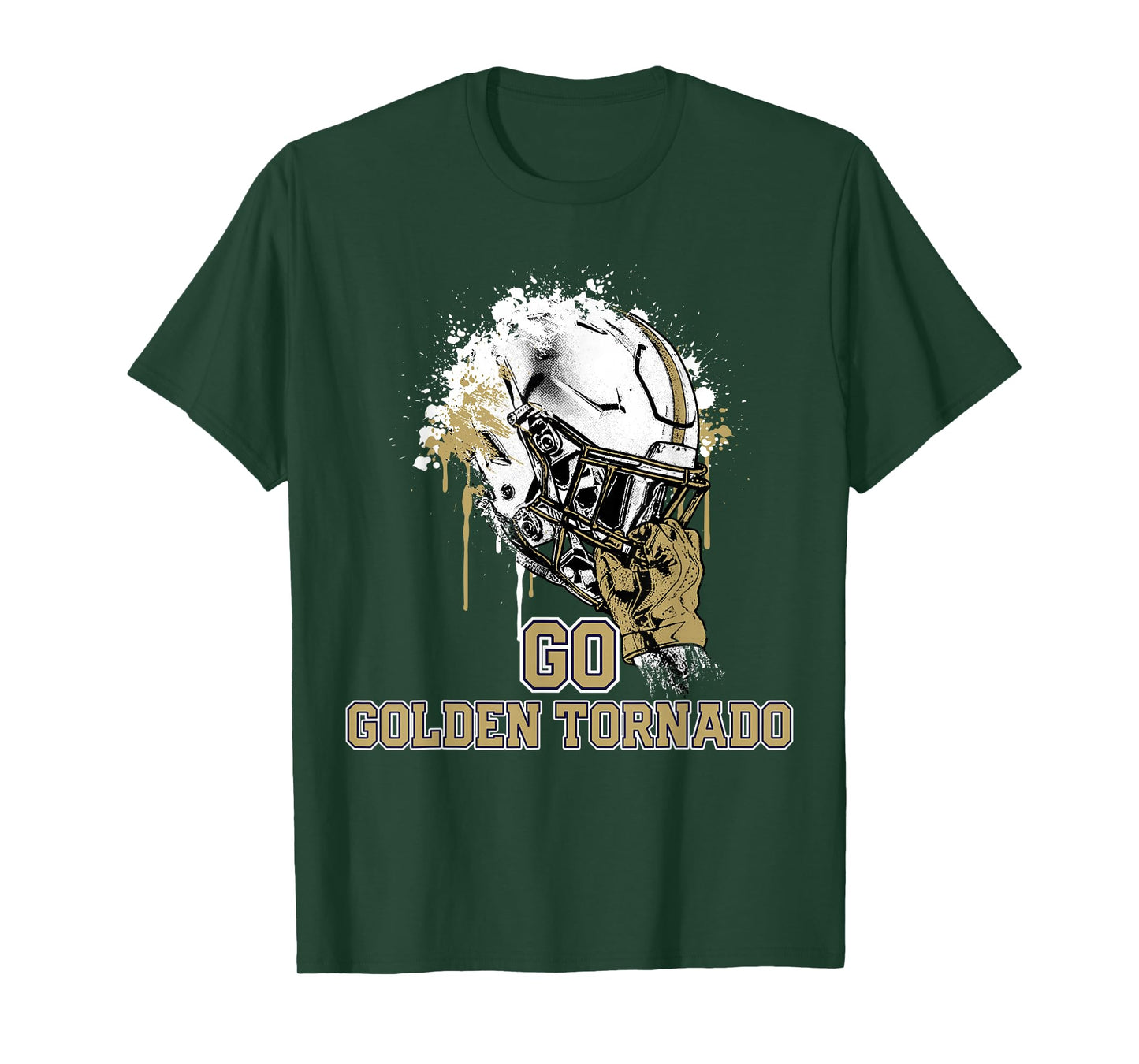 Butler Golden Tornado Rising Helmet GO! T-Shirt