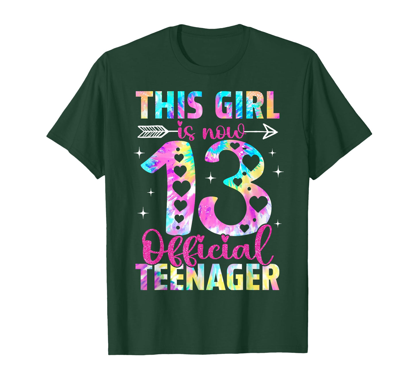 This Girl Is Now 13th Birthday 13 Year Old Official Teenager T-Shirt