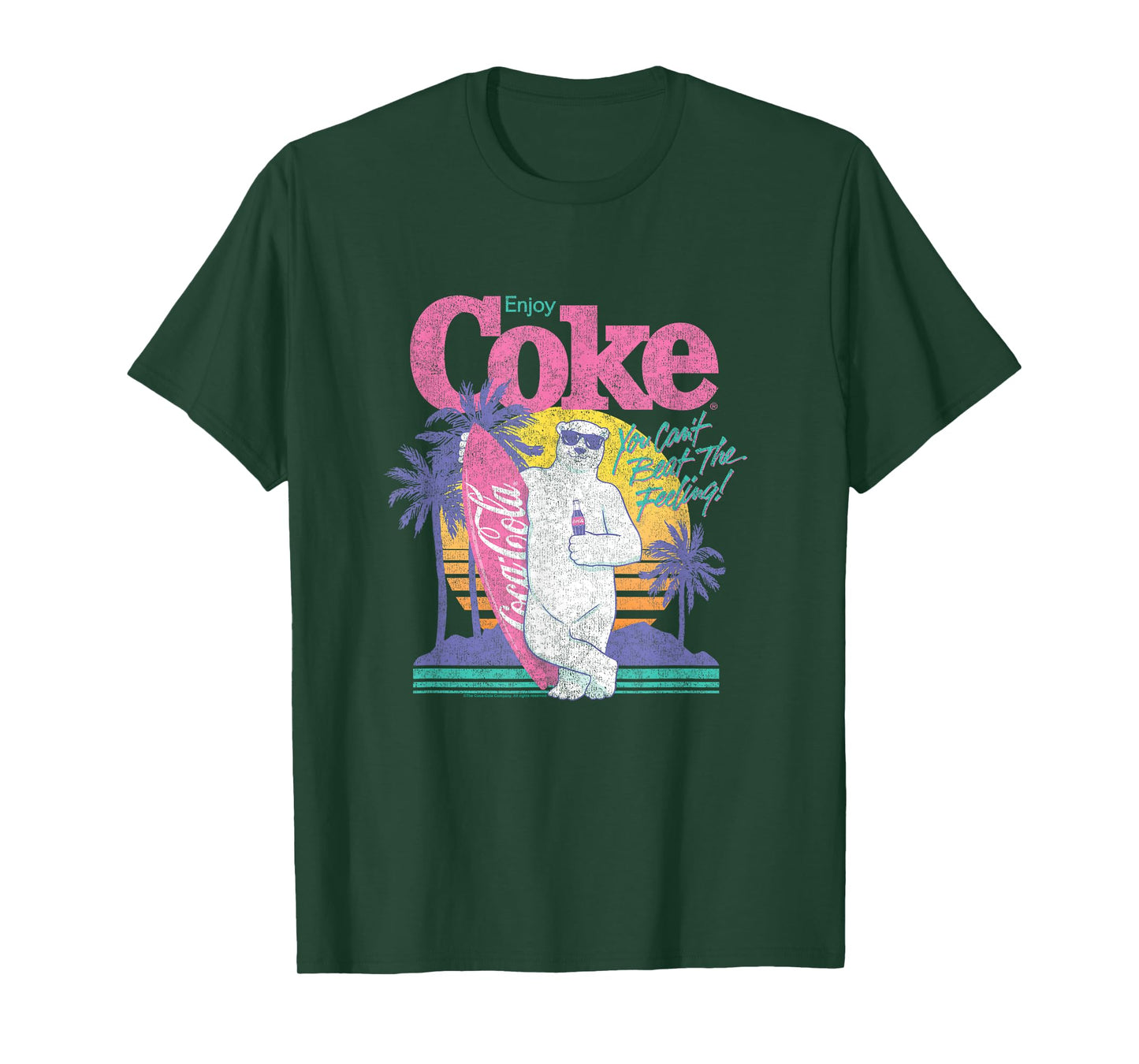 Coca-Cola -Coke Polar Bear Summer T-Shirt