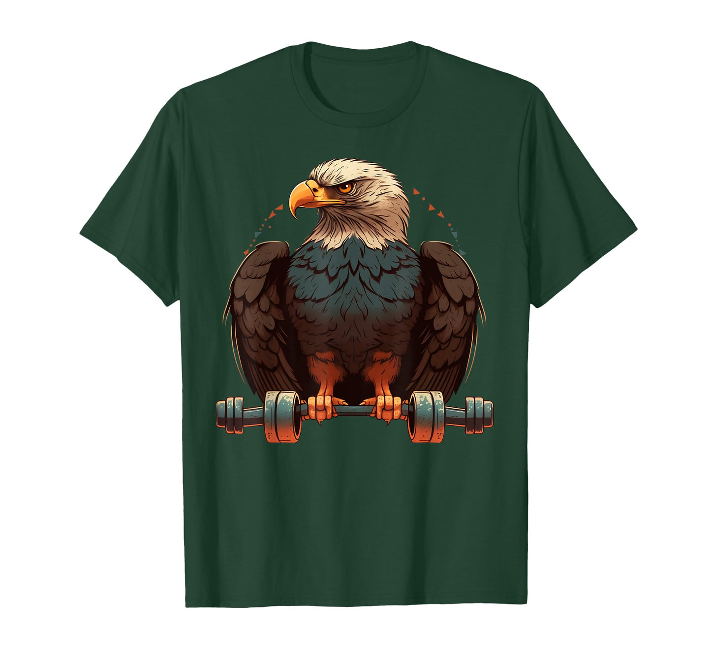 Eagle Weightlifting Funny Fitness Gym Eagle T-Shirt