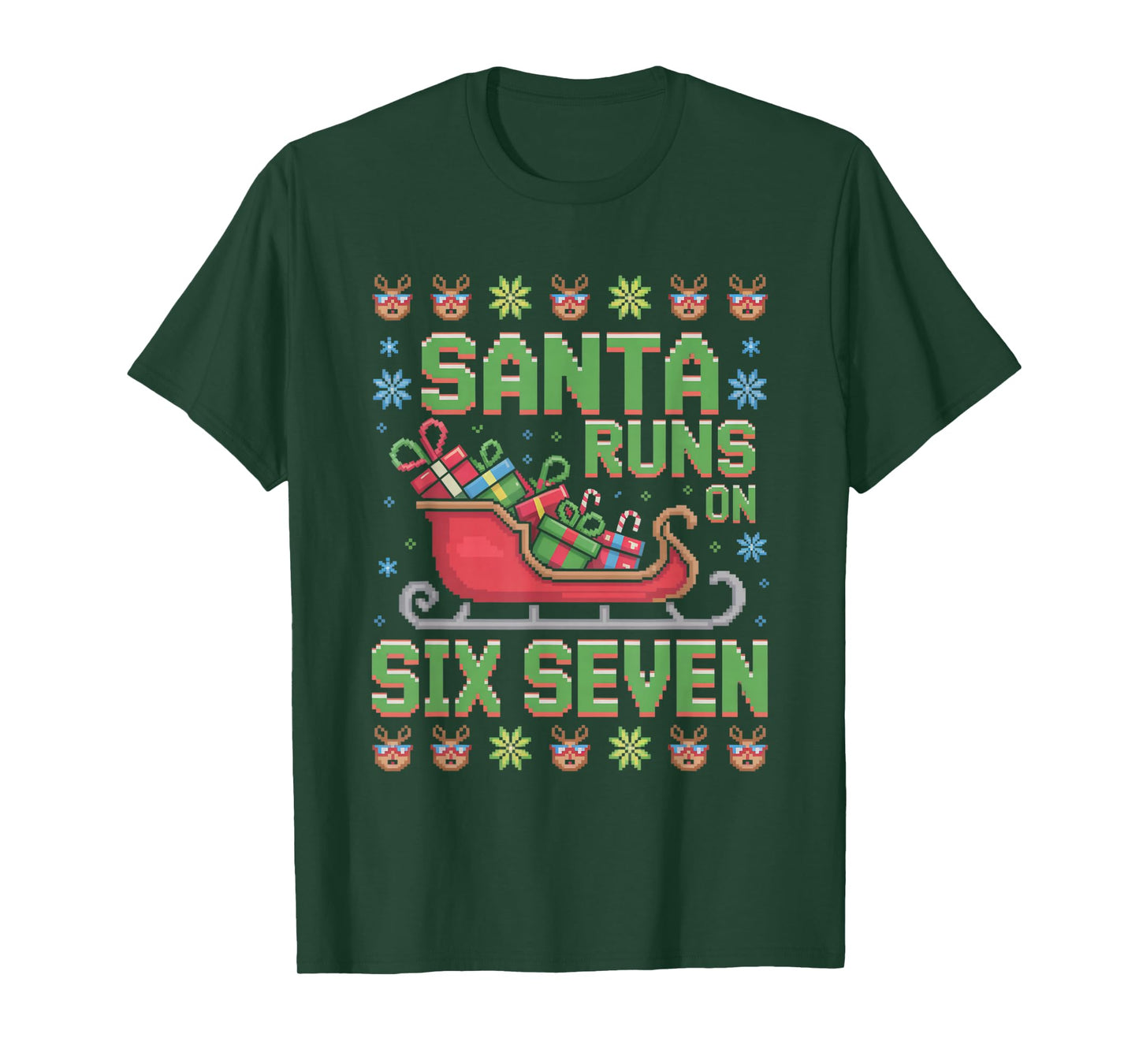 Funny Gen Alpha Gen Z Slang Funny Christmas Sweater T-Shirt