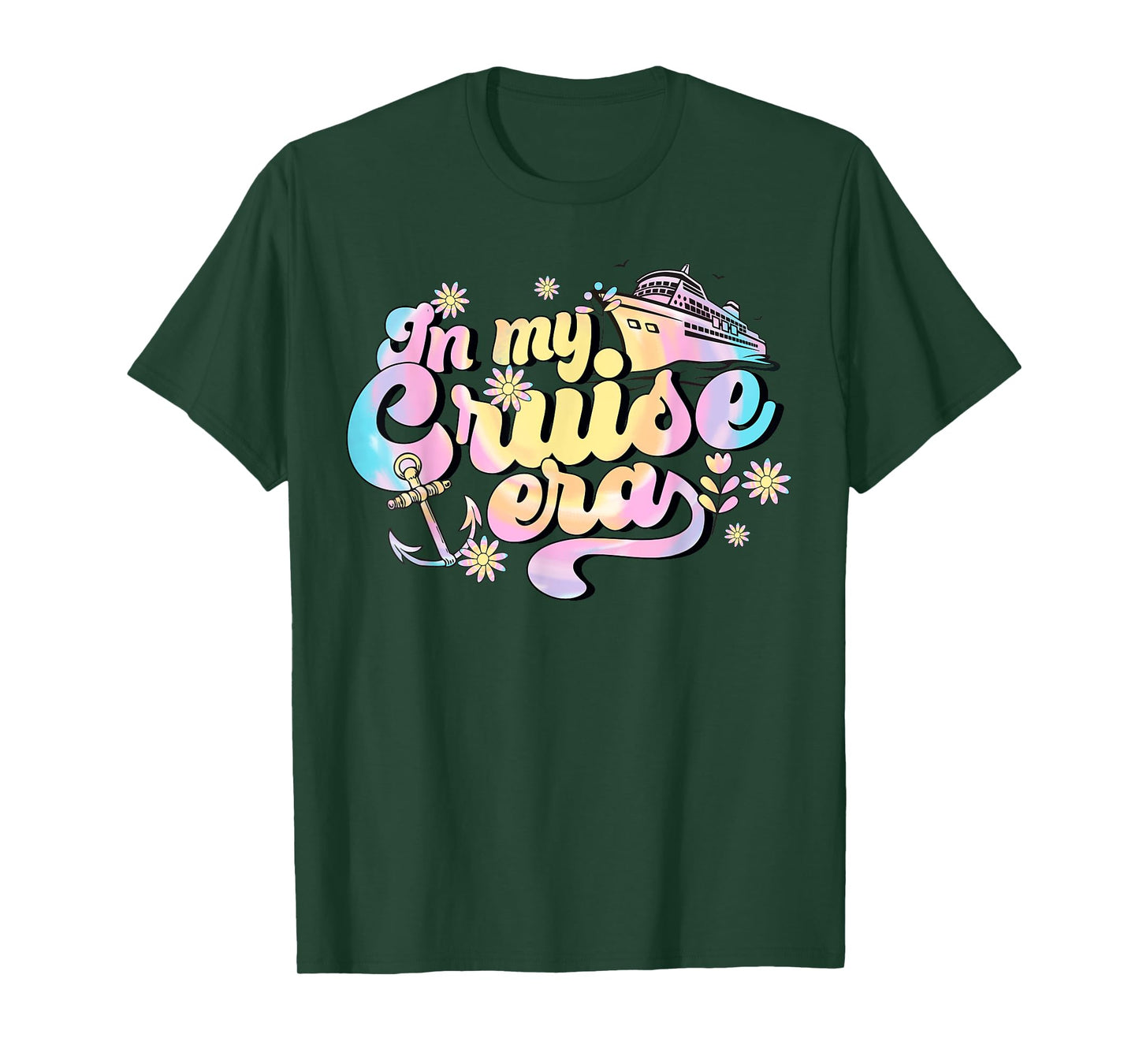 In My Cruise Era Summer Trip Family Crew Funny Cruise Lover Men Women T-Shirt