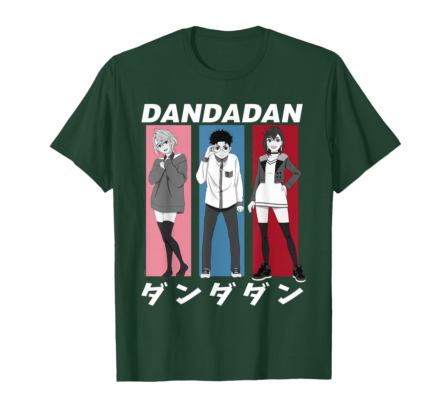 Ripple Junction x Dan Da Dan Momo Okarun Aira Colored Frames T-Shirt