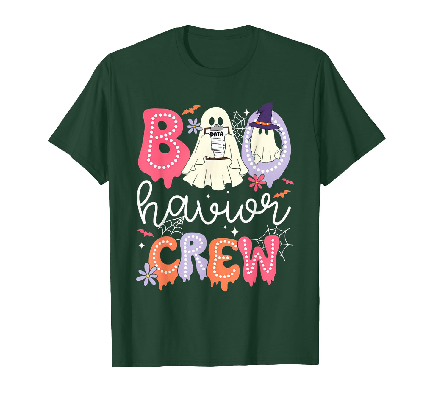 Boo-Havior Crew Behavior Analyst Halloween Therapy T-Shirt