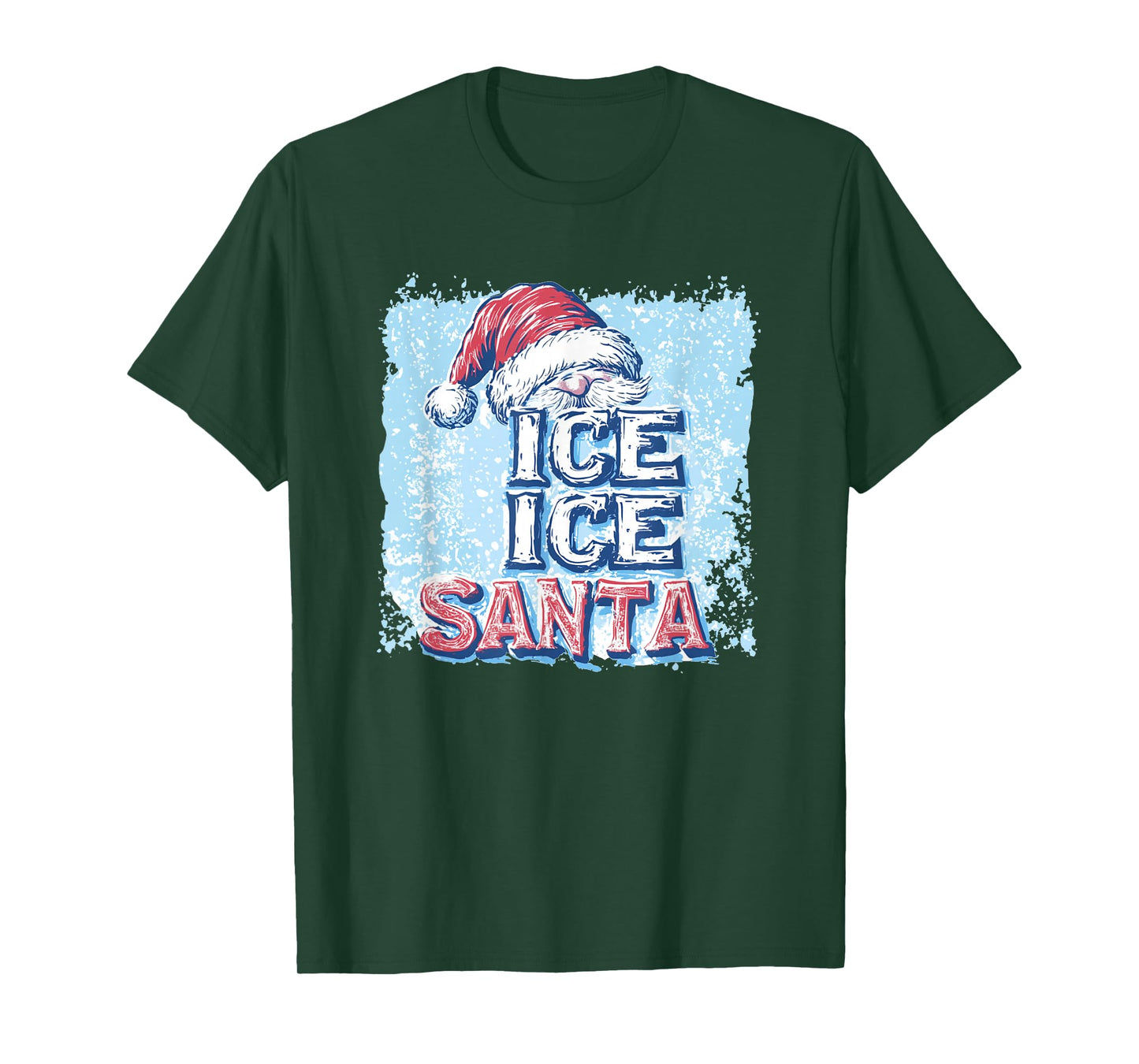 Ice Ice Santa Speech Costume for Festive Fun T-Shirt