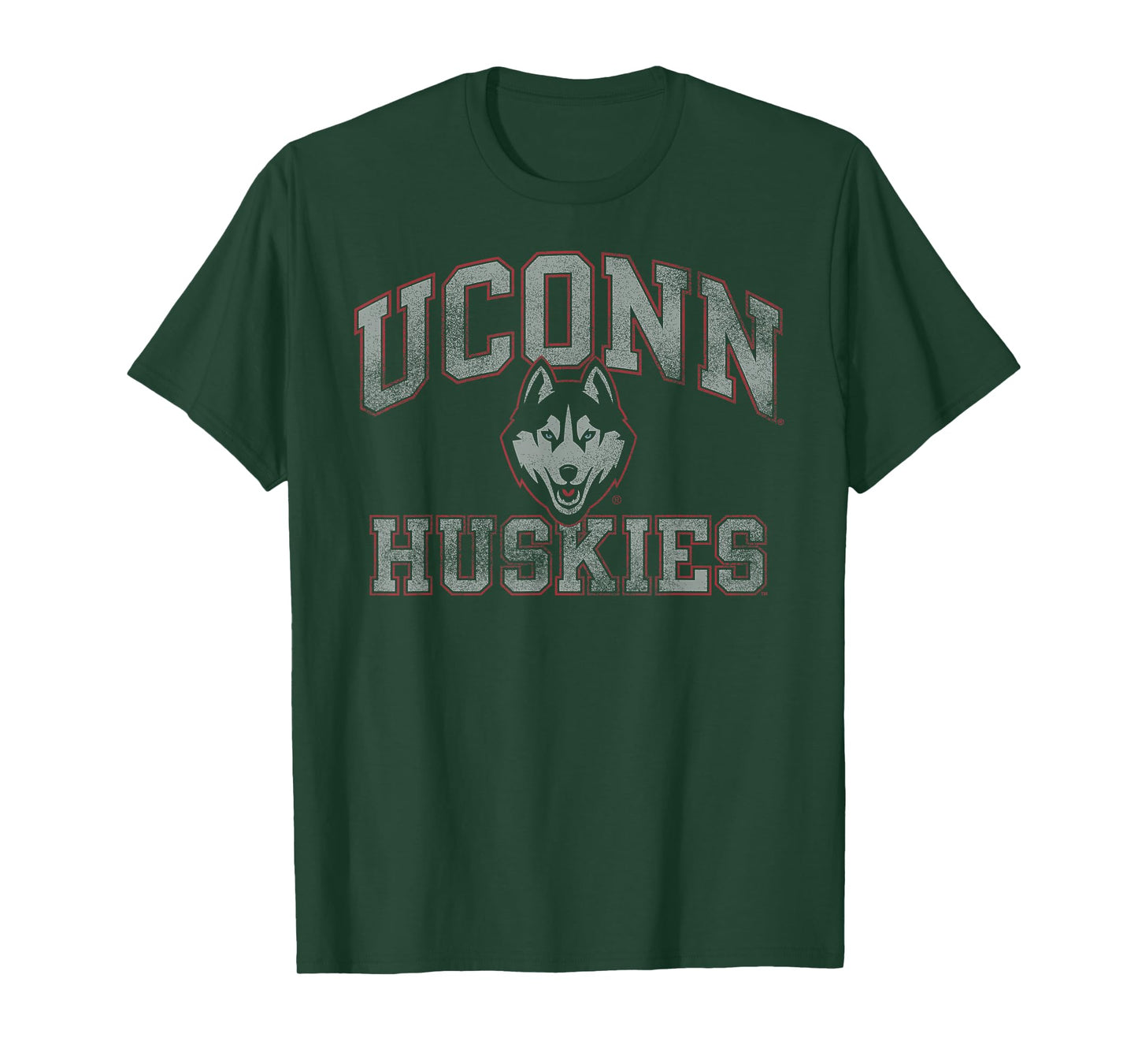 Connecticut Huskies Vintage Worn Navy Officially Licensed T-Shirt