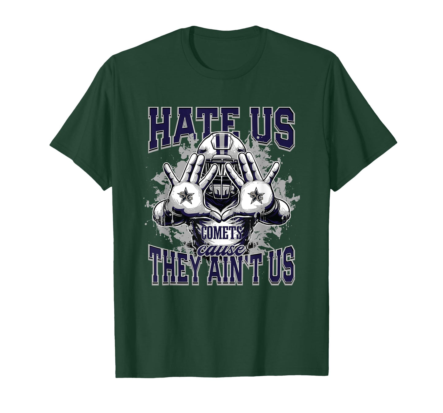 South Gwinnett Comets Logo Hate Us Cause They Ain't HS T-Shirt