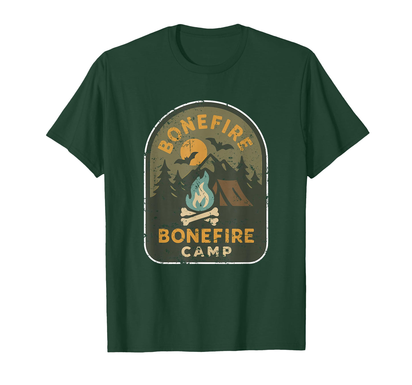 Bonefire Camp Bones and Flame T-Shirt