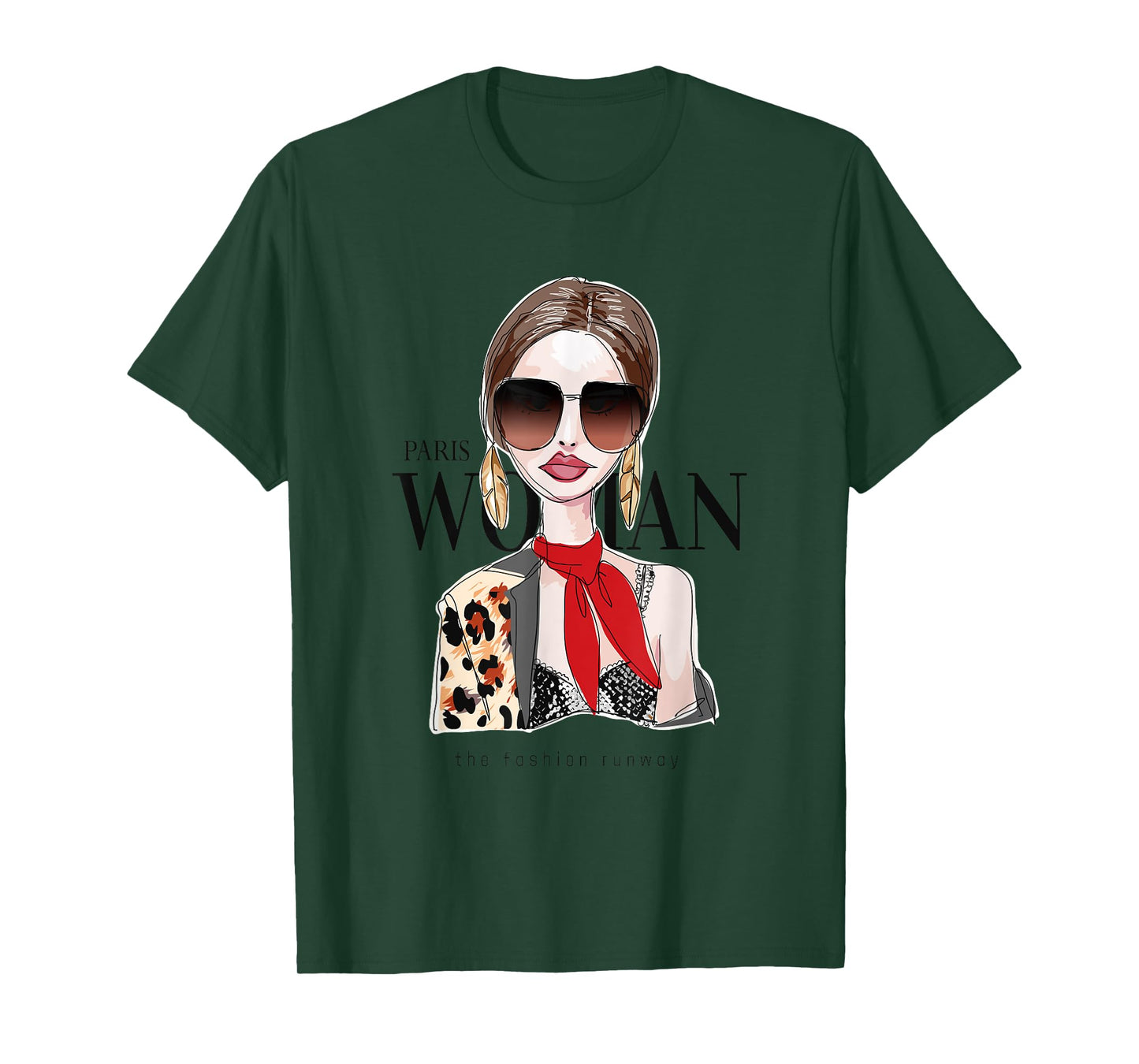 Paris Woman The Most Beauty Lady Graphic Tees & Cool Designs T-Shirt