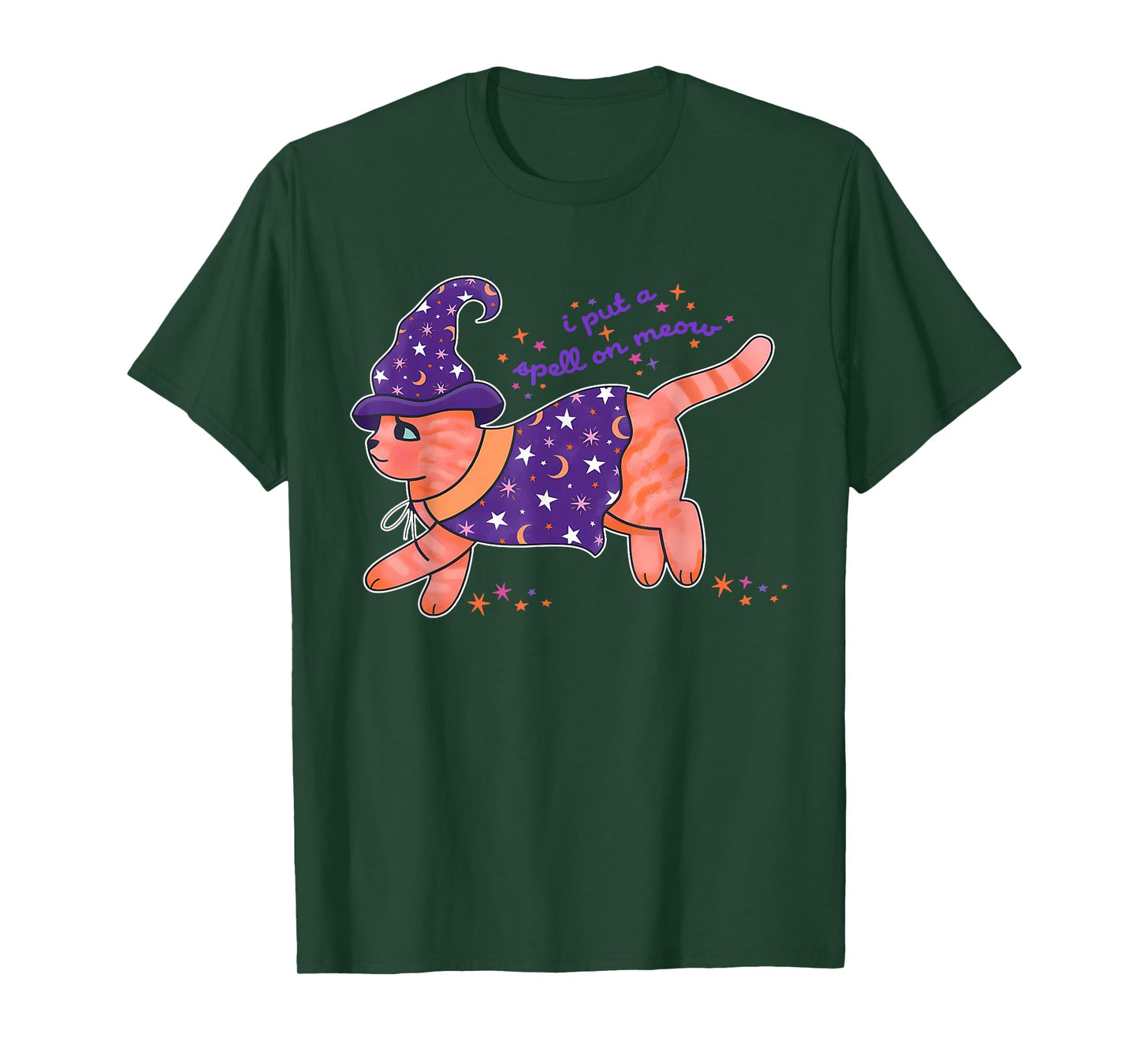 I Put A Spell On Meow Witches Halloween T-Shirt