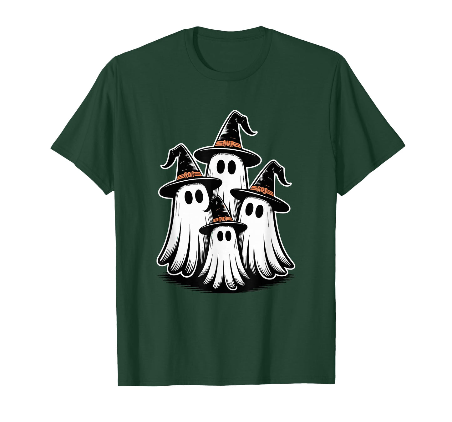 Halloween Ghosts Witch Ghost T-Shirt