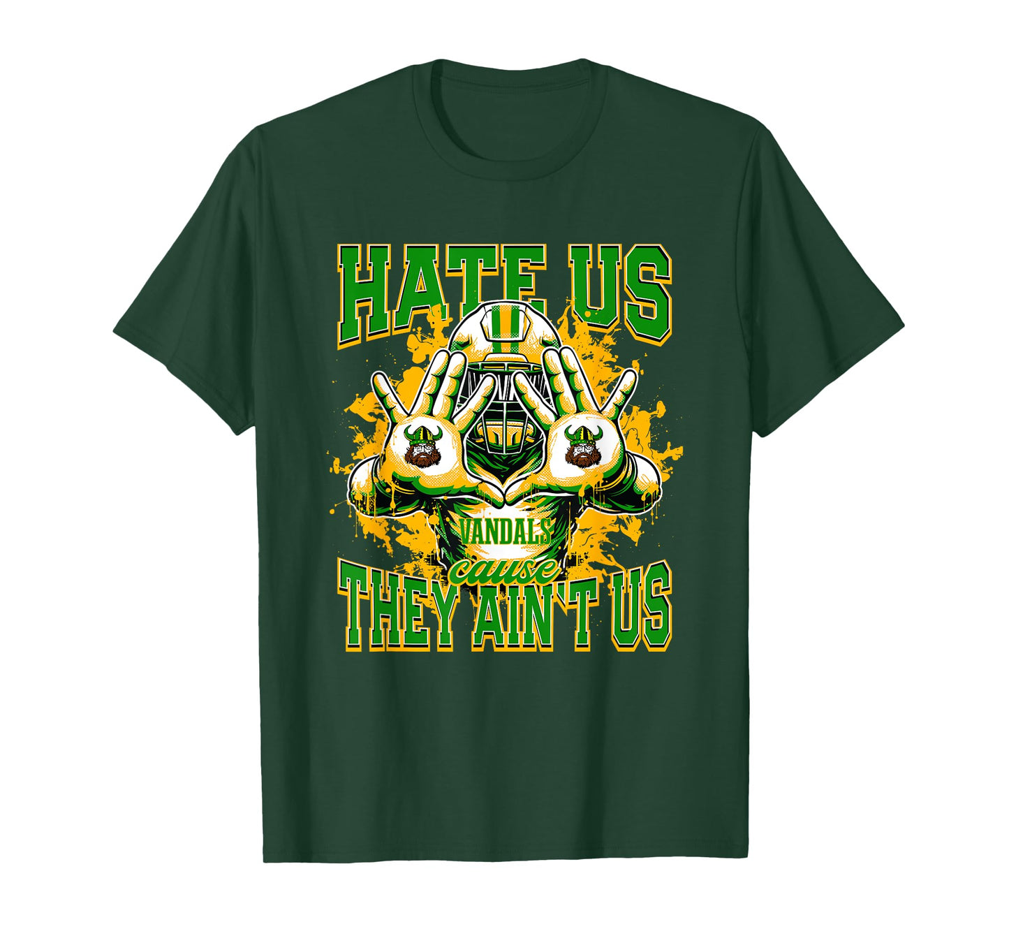 Eureka Vandals Logo Hate Us Cause They Ain't HS T-Shirt