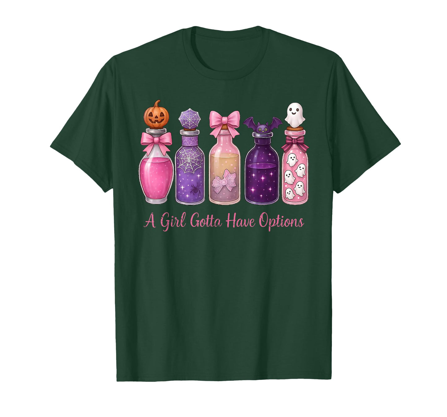 A Girl Gotta Have Options Witches Feeling Witchy Halloween T-Shirt