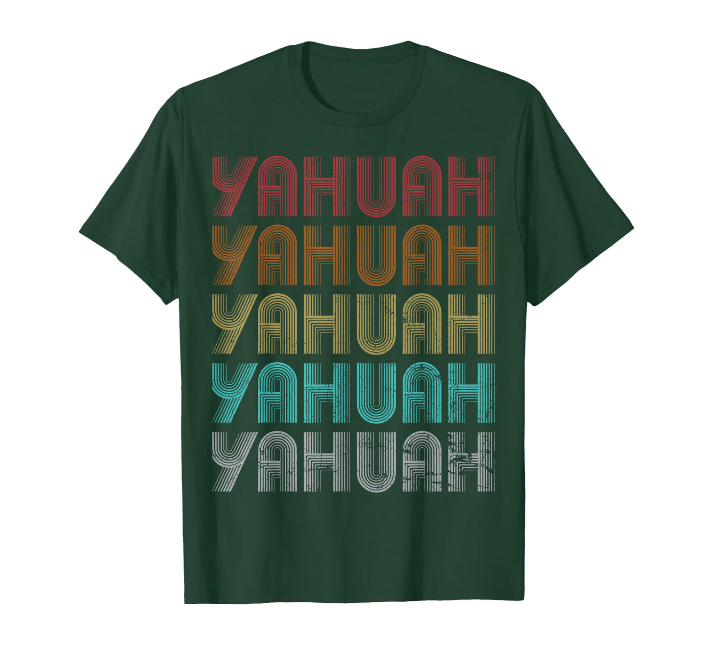 Yahuah Family Name I Love Yahuah Personalized Vintage T-Shirt