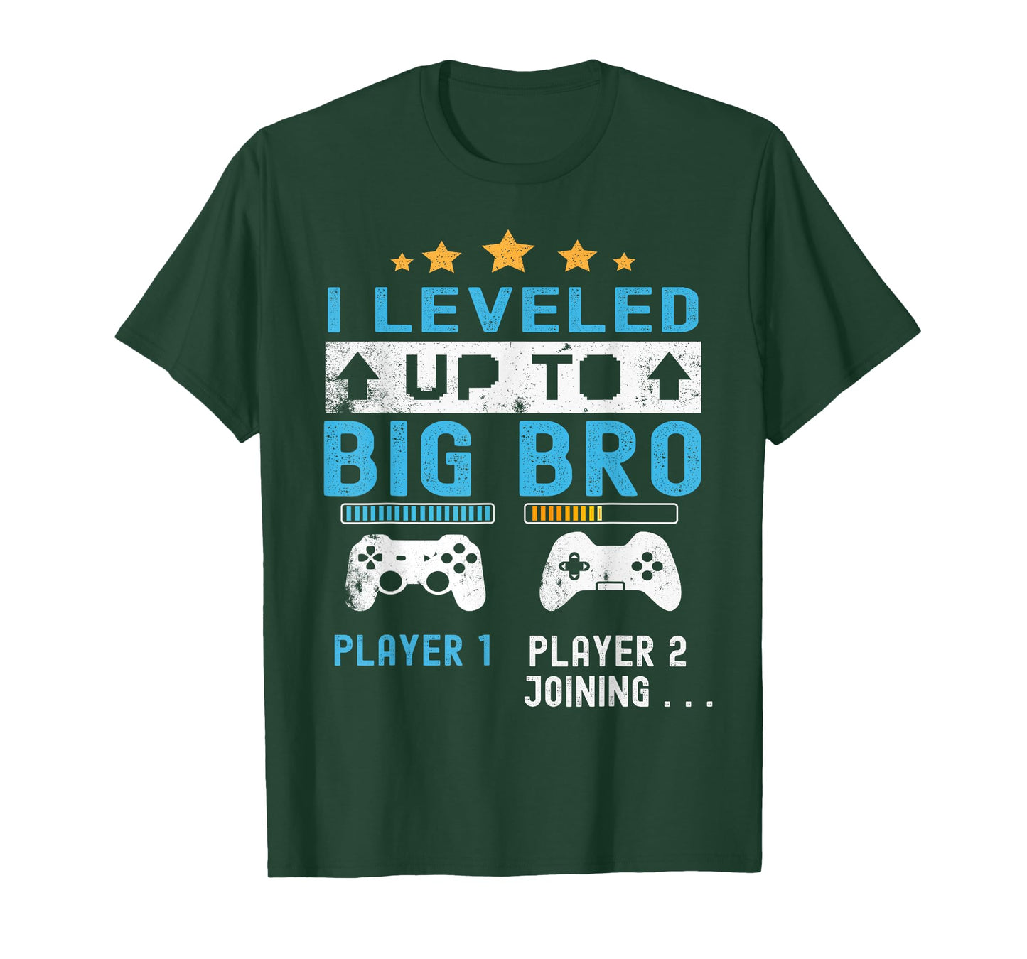 Leveled Up to Big Bro - Gamer New Player Joining Soon T-Shirt