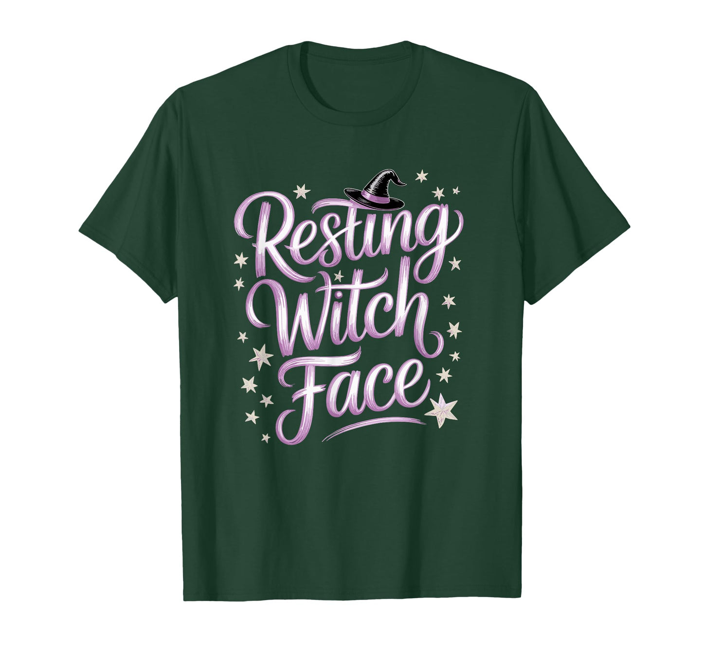 Halloween Resting Witch Face Halloween Vibes T-Shirt