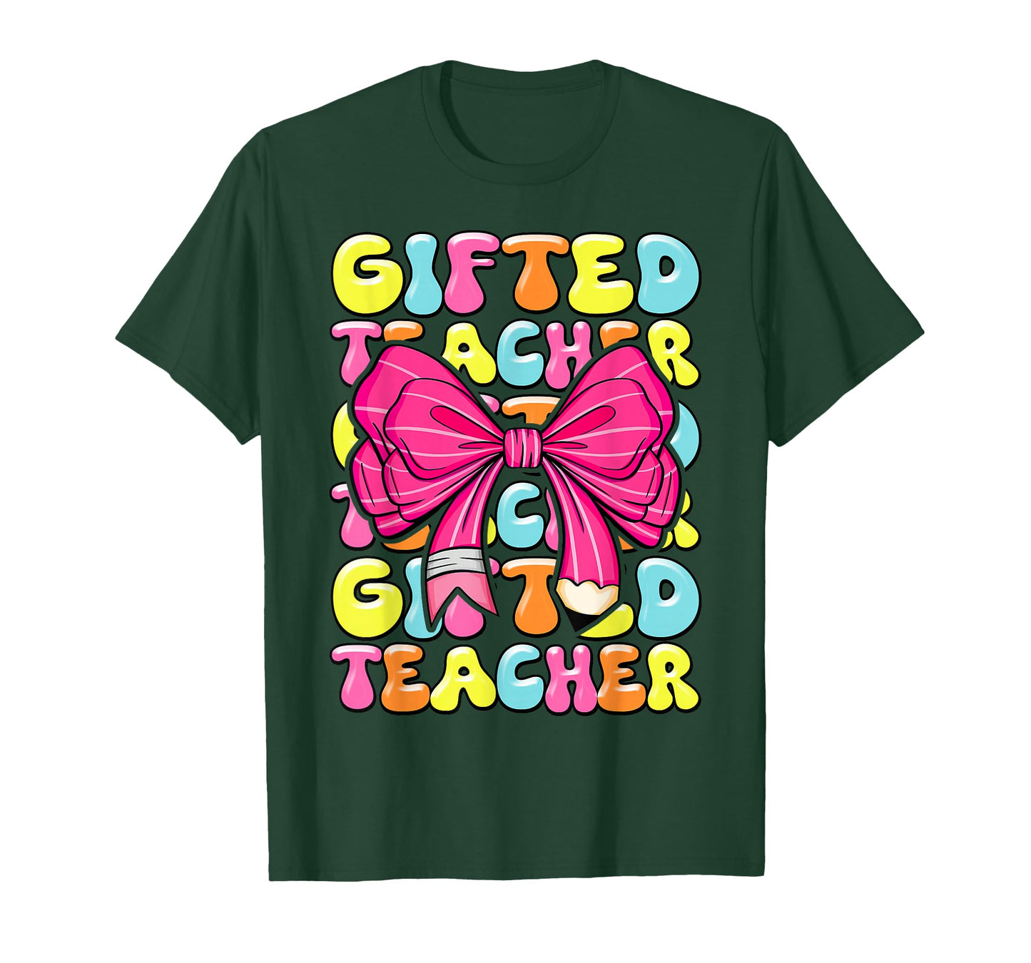Gifted & Talented Teacher GT Teacher Squad Back to School T-Shirt
