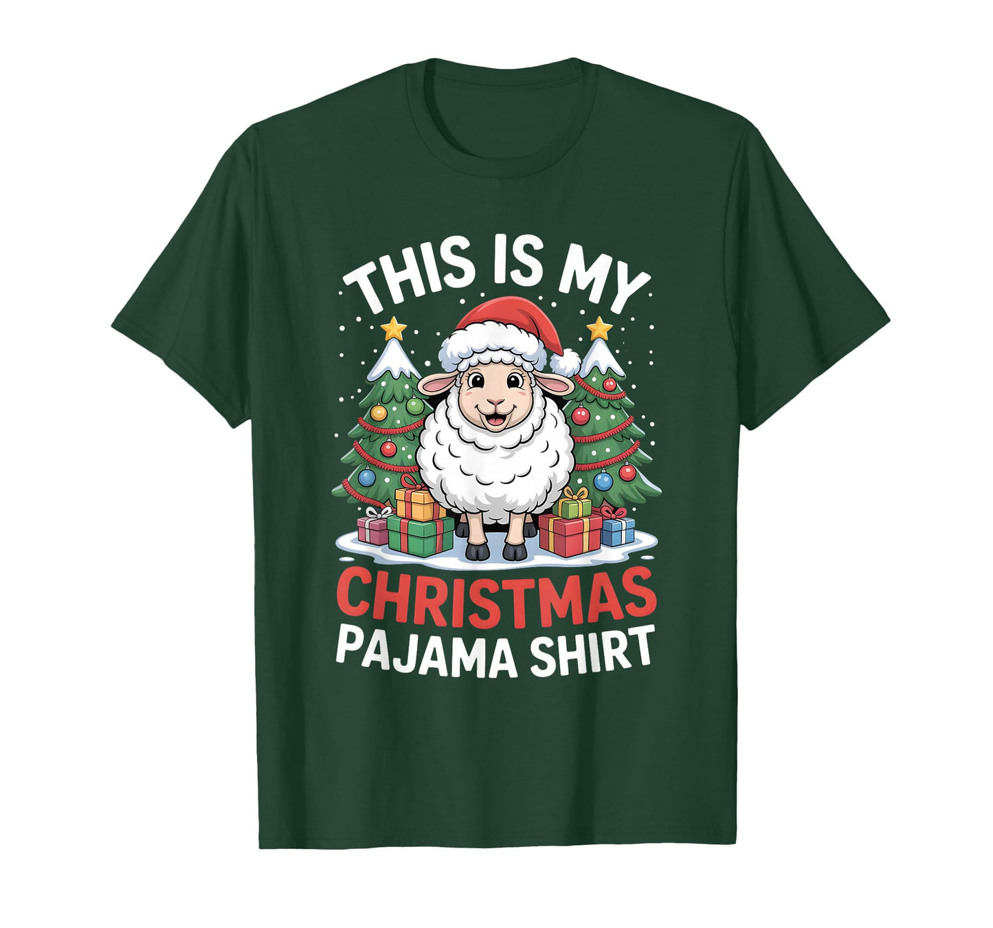 This is My Christmas Pajama Sheep T-Shirt
