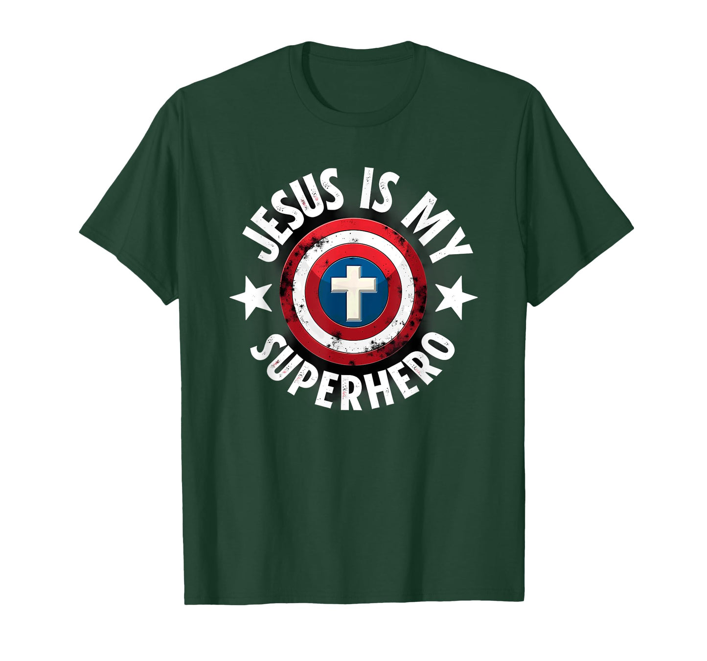 Jesus is My Superhero Christian T-Shirt