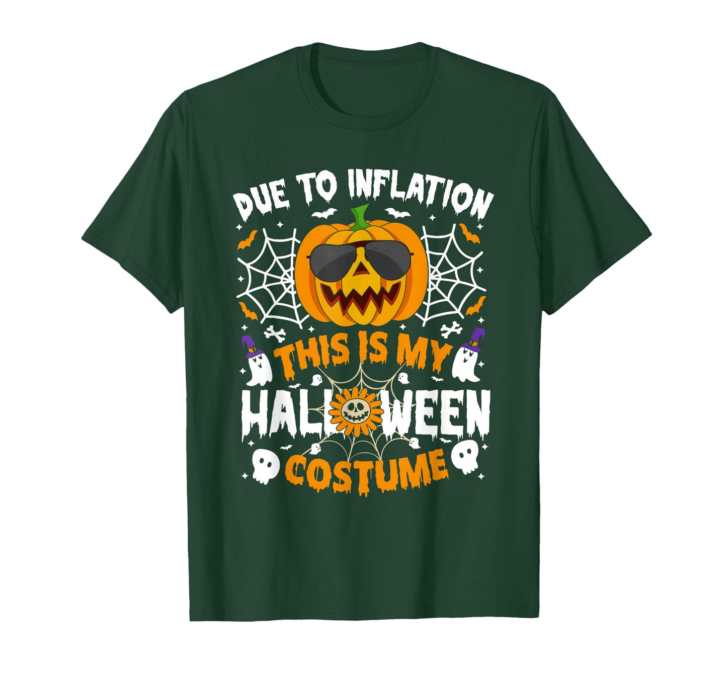 Pumpkin Halloween Costume Men Women Funny Halloween 2025 T-Shirt