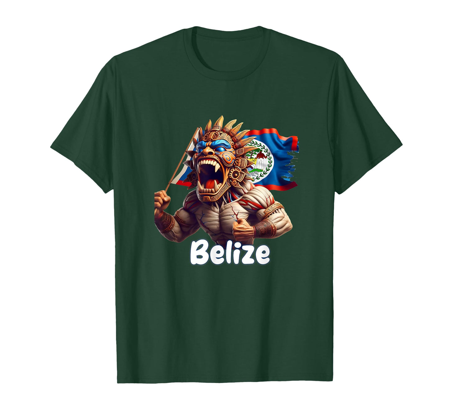 Belize Flag Tshirt, Belize Tshirt, Belize Tshirt for Men T-Shirt