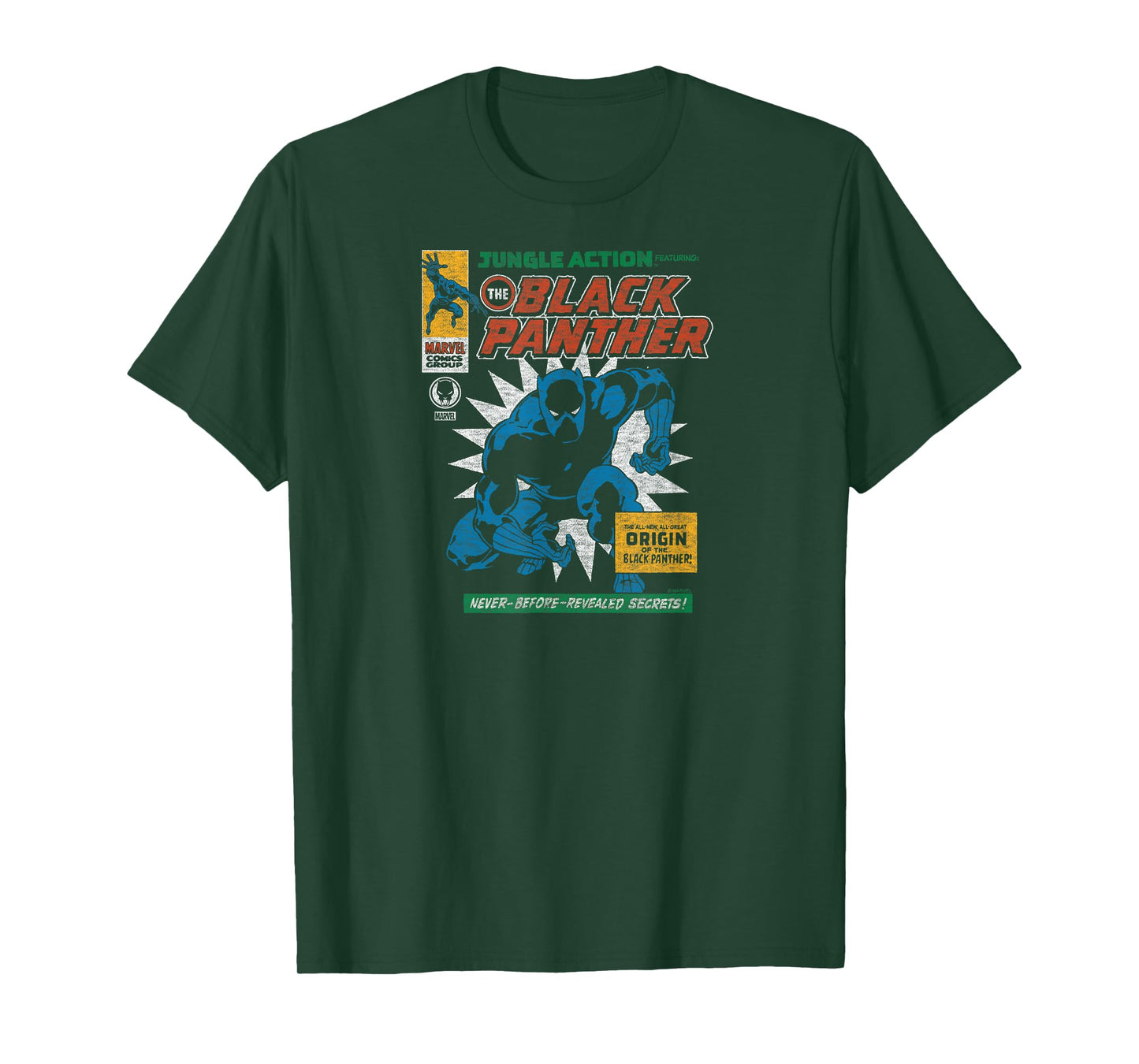 Black Panther - Comic Cover T-Shirt
