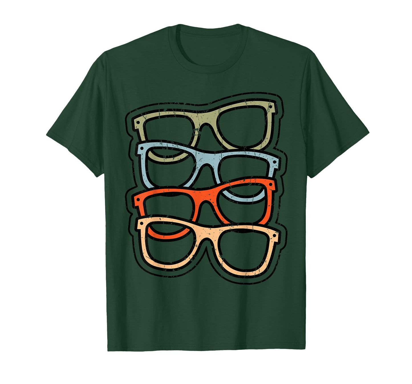 Retro Eye Glasses Sunglasses Optometrist Ophthalmologist T-Shirt