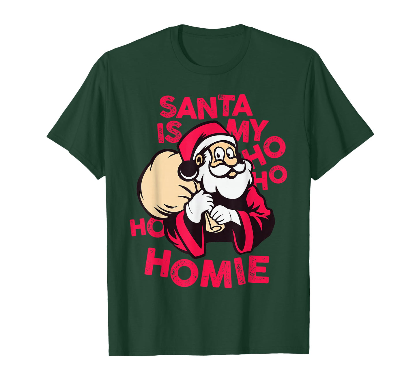 Santa is My Homie T-Shirt