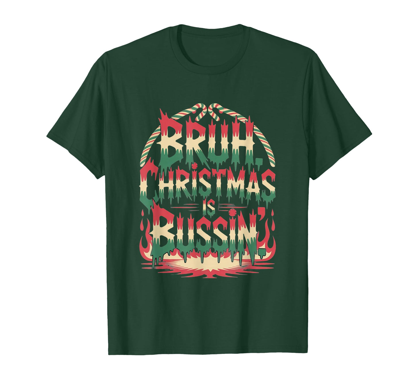 Funny Gen Alpha Gen Z Slang Funny Christmas Sweater T-Shirt