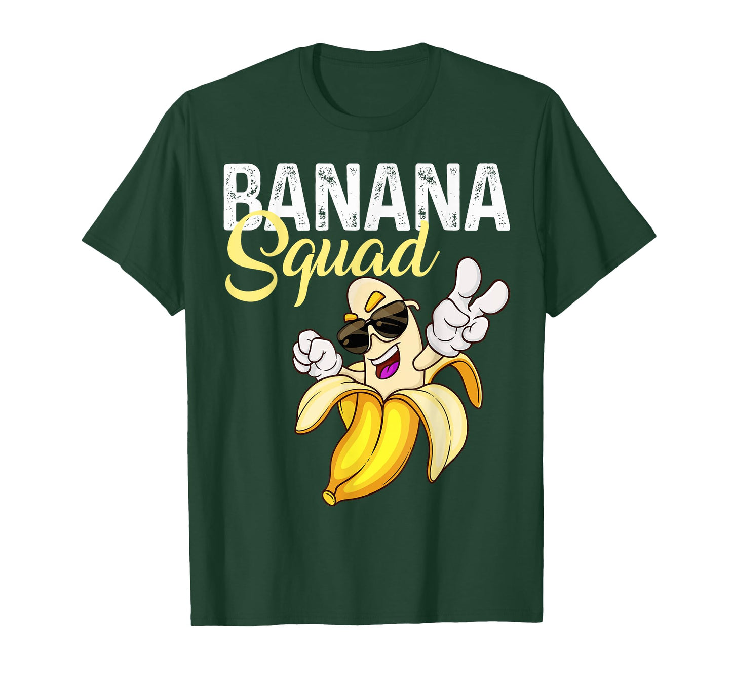 Cool Banana Squad Halloween Costume Banana Funny Team T-Shirt
