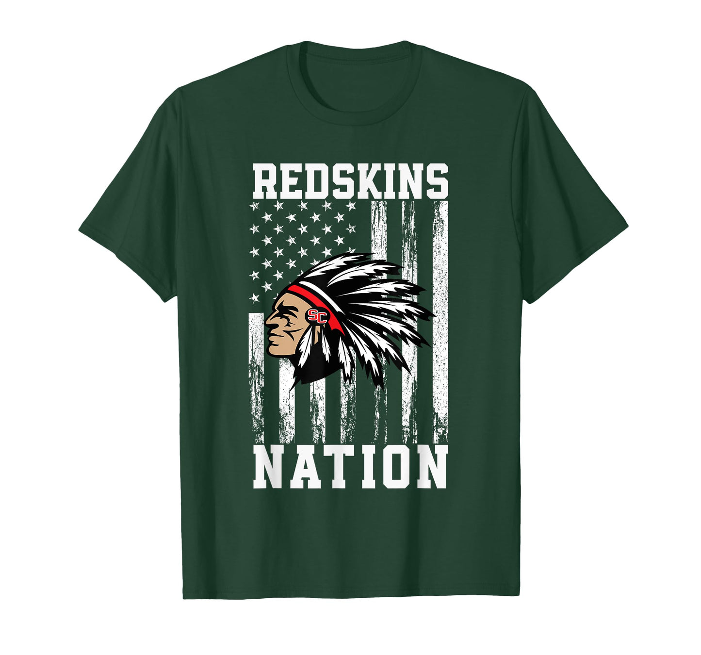 Social Circle Redskins Logo Nation HS T-Shirt