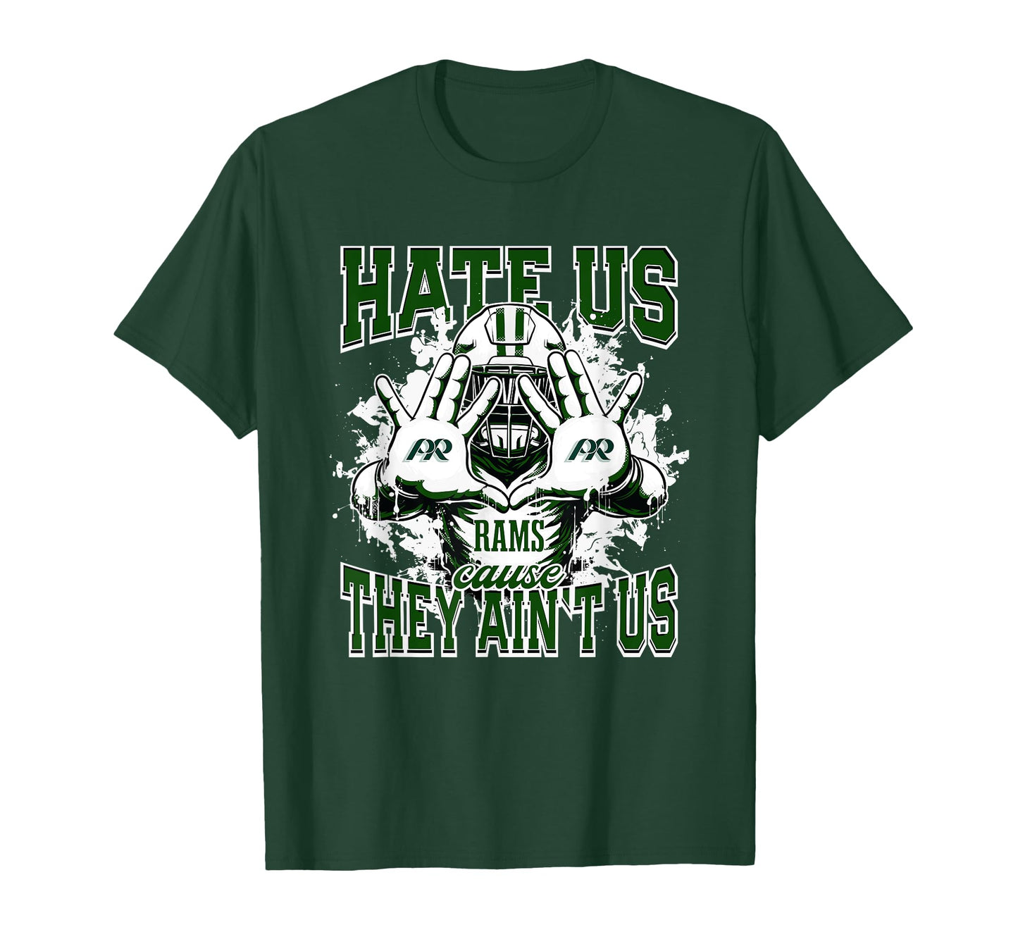 Pine-Richland Rams Logo Hate Us Cause They Ain't HS T-Shirt