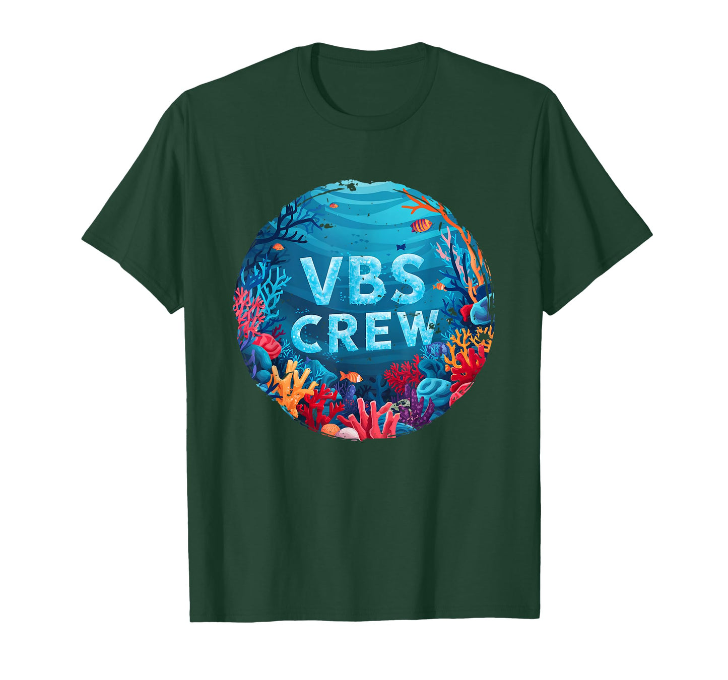 Scuba VBS Crew Vacation Bible School Scuba Diving Underwater T-Shirt