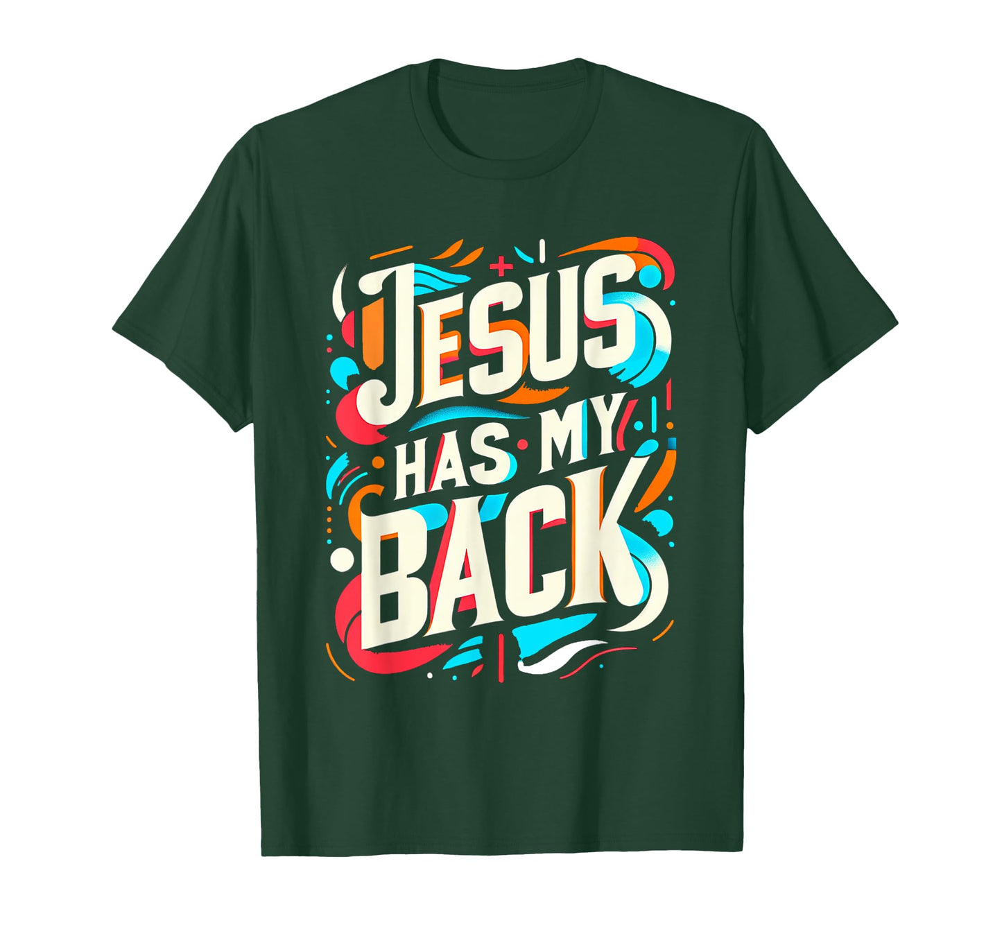 Jesus has my back |--- T-Shirt