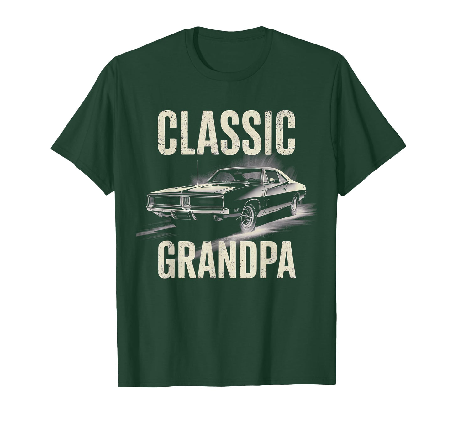 Vintage Cool Grandpa Classic Speed Car Nostalgic T-Shirt