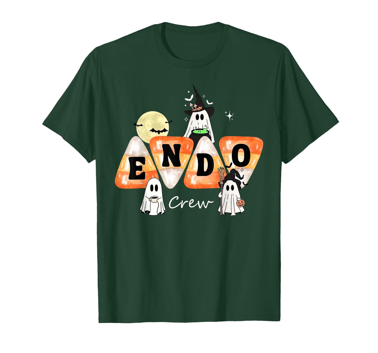 Endo Crew Endoscopy Nurse GI Colonoscopy Colon Halloween T-Shirt