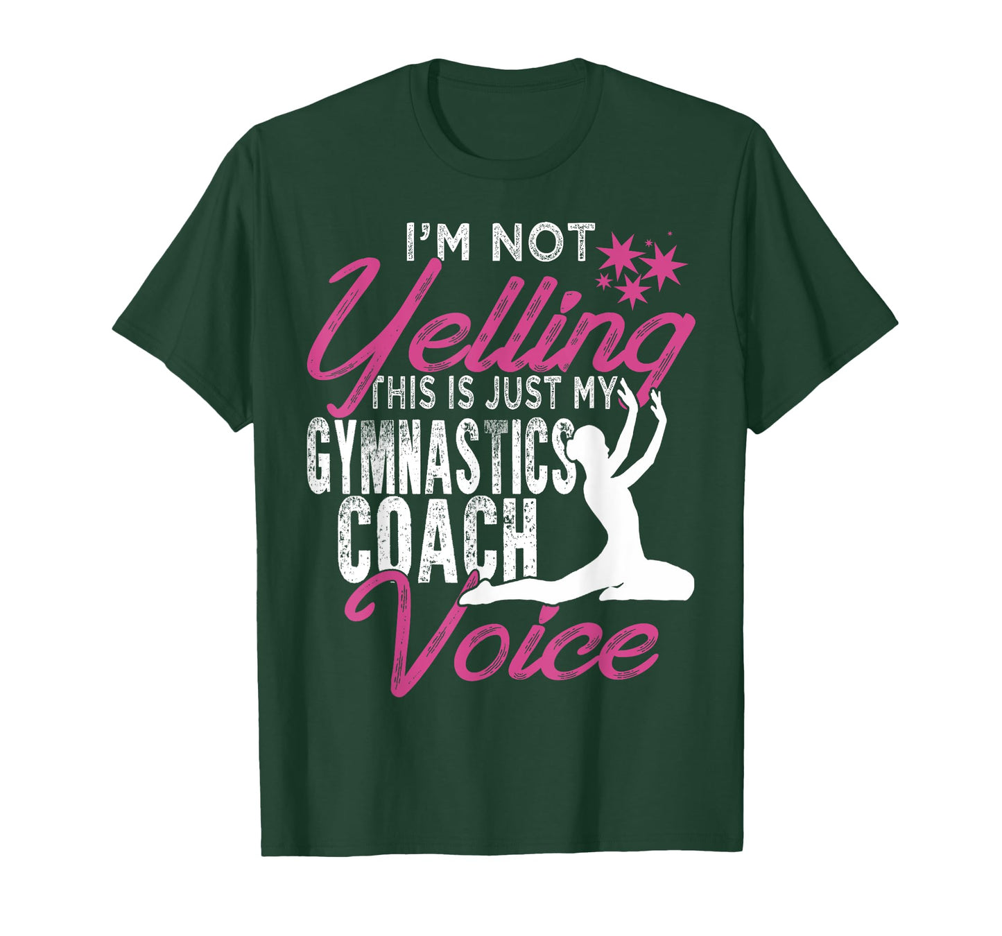 Funny Gymnastics Coach Voice Shirt Gift Gymnast Coach T-Shirt