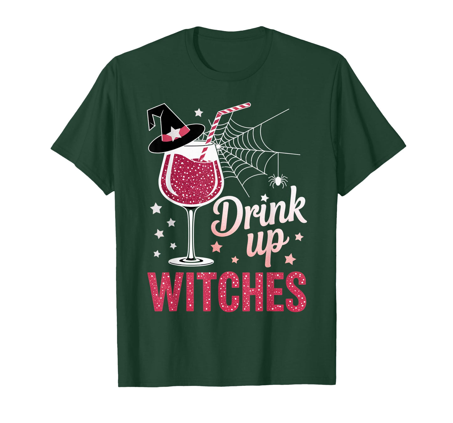 Drink Up Witches Spooky Slushie Halloween Funny Outfit T-Shirt
