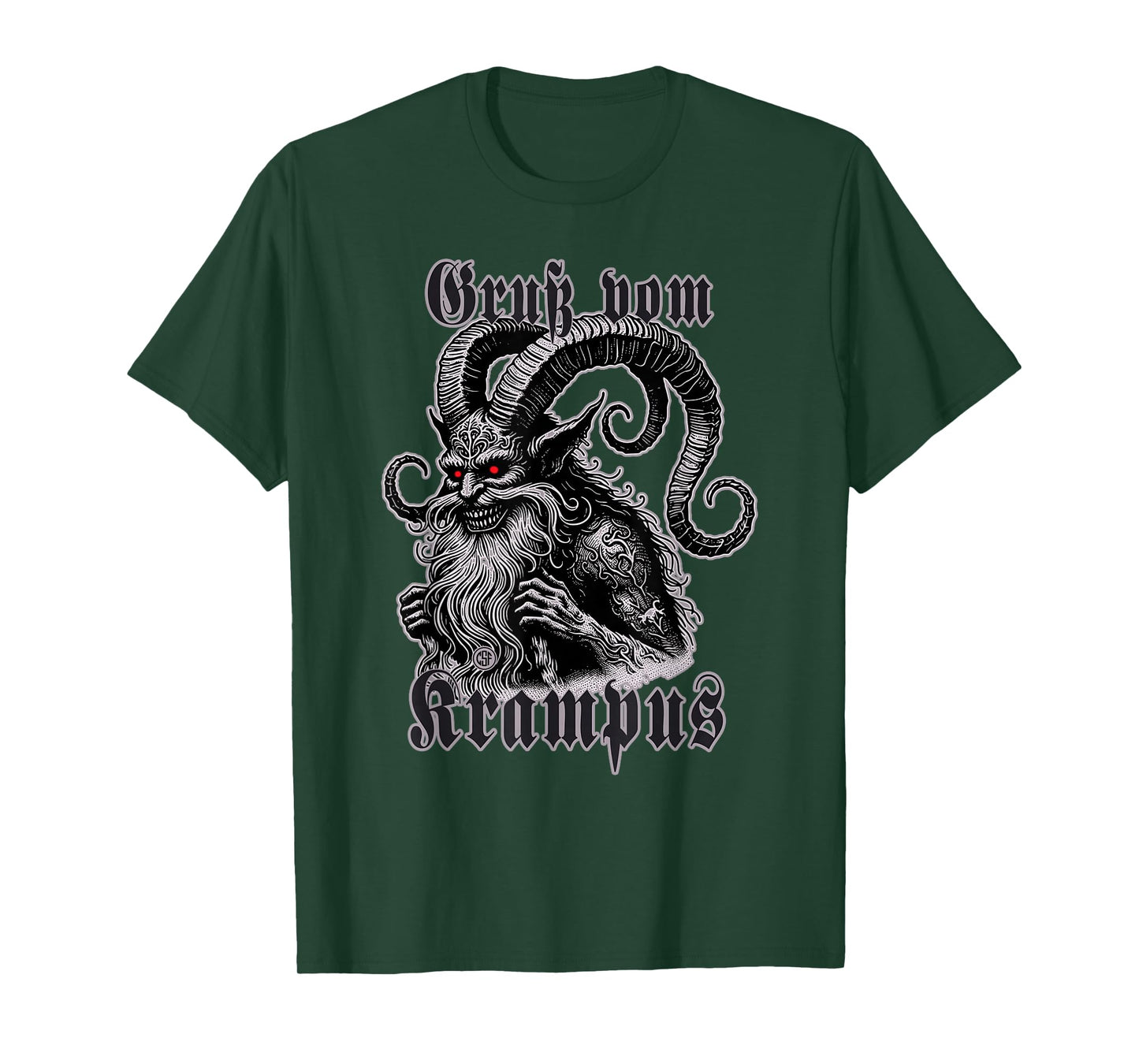 Greeting from Krampus Christmas Legend Figure T-Shirt