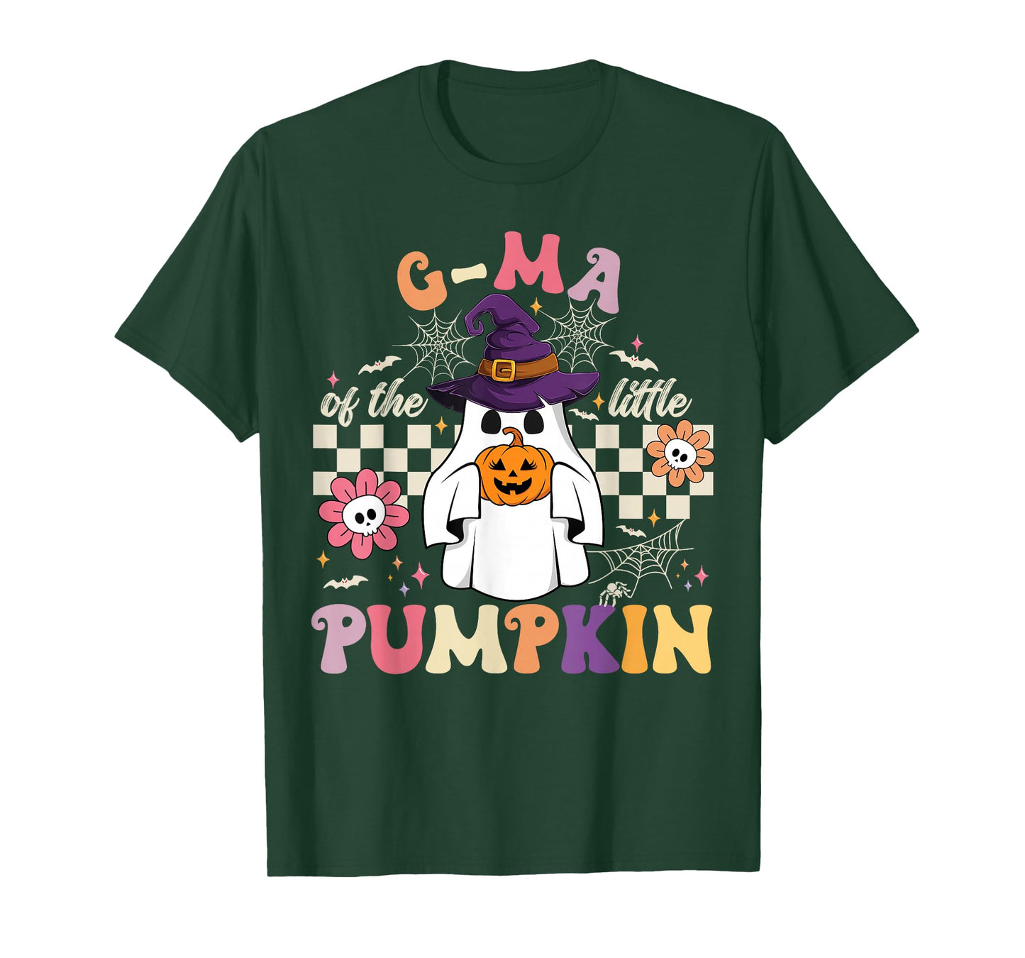 G Ma of The Little Pumpkin Halloween Spooky Ghost T-Shirt