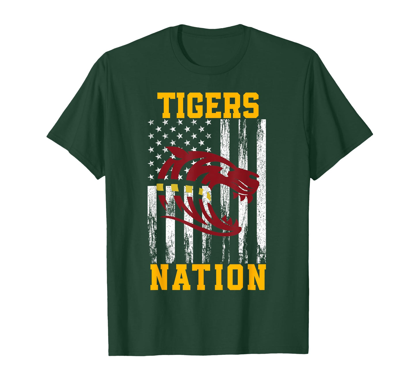 Dawson County Tigers Logo Nation HS T-Shirt