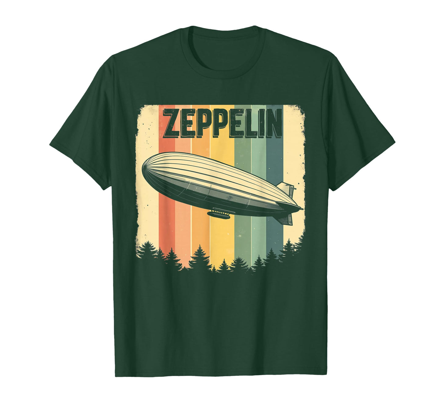 zeppelin t shirt Zepelin vintage 70s 80s Dirigible Airship T-Shirt