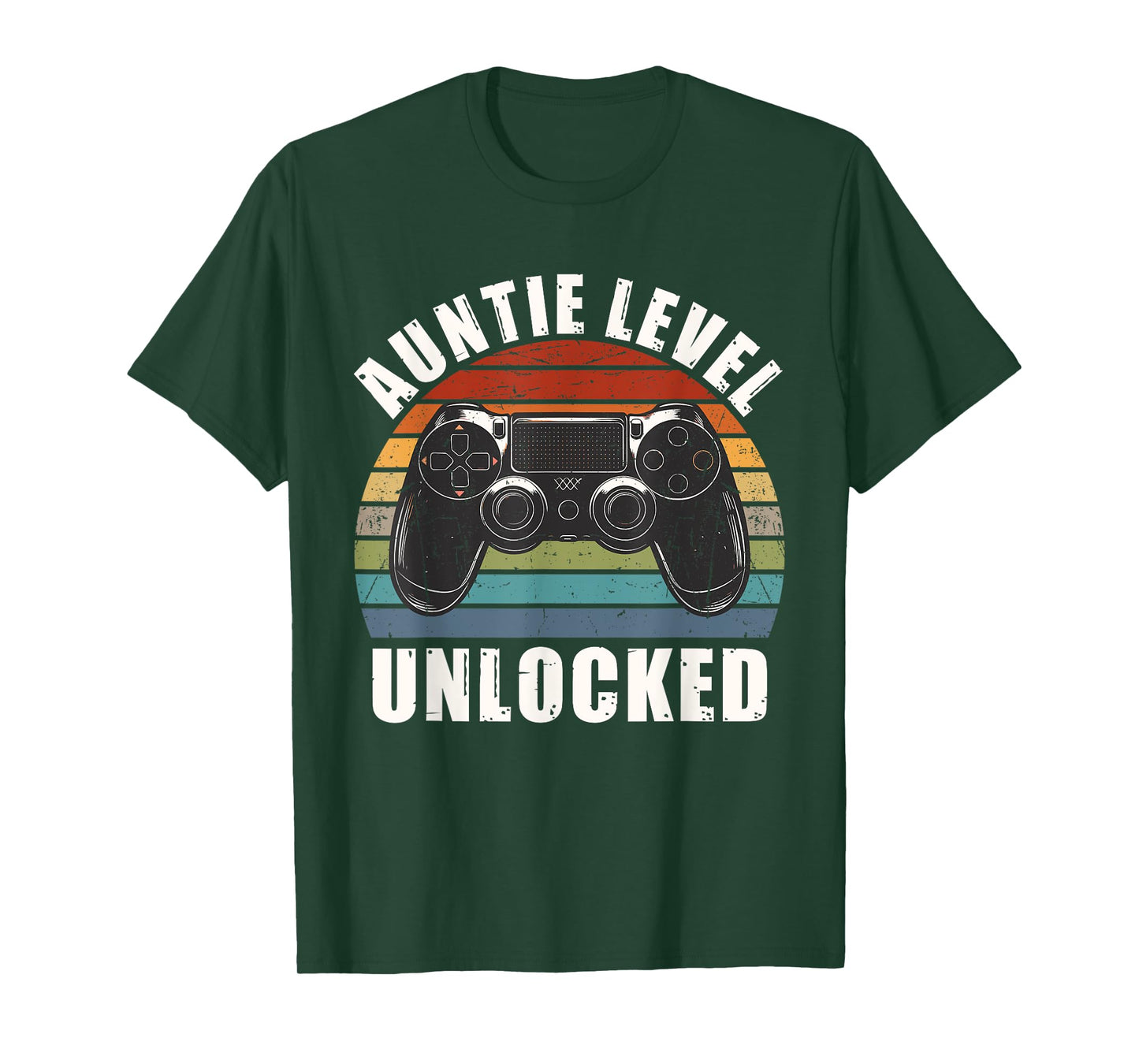 Auntie Level Unlocked Leveled Up To Auntie New Aunt T-Shirt
