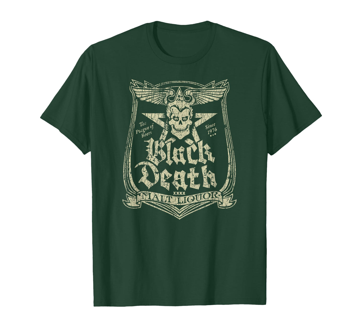 Black Death Malt Liquor 1976 T-Shirt