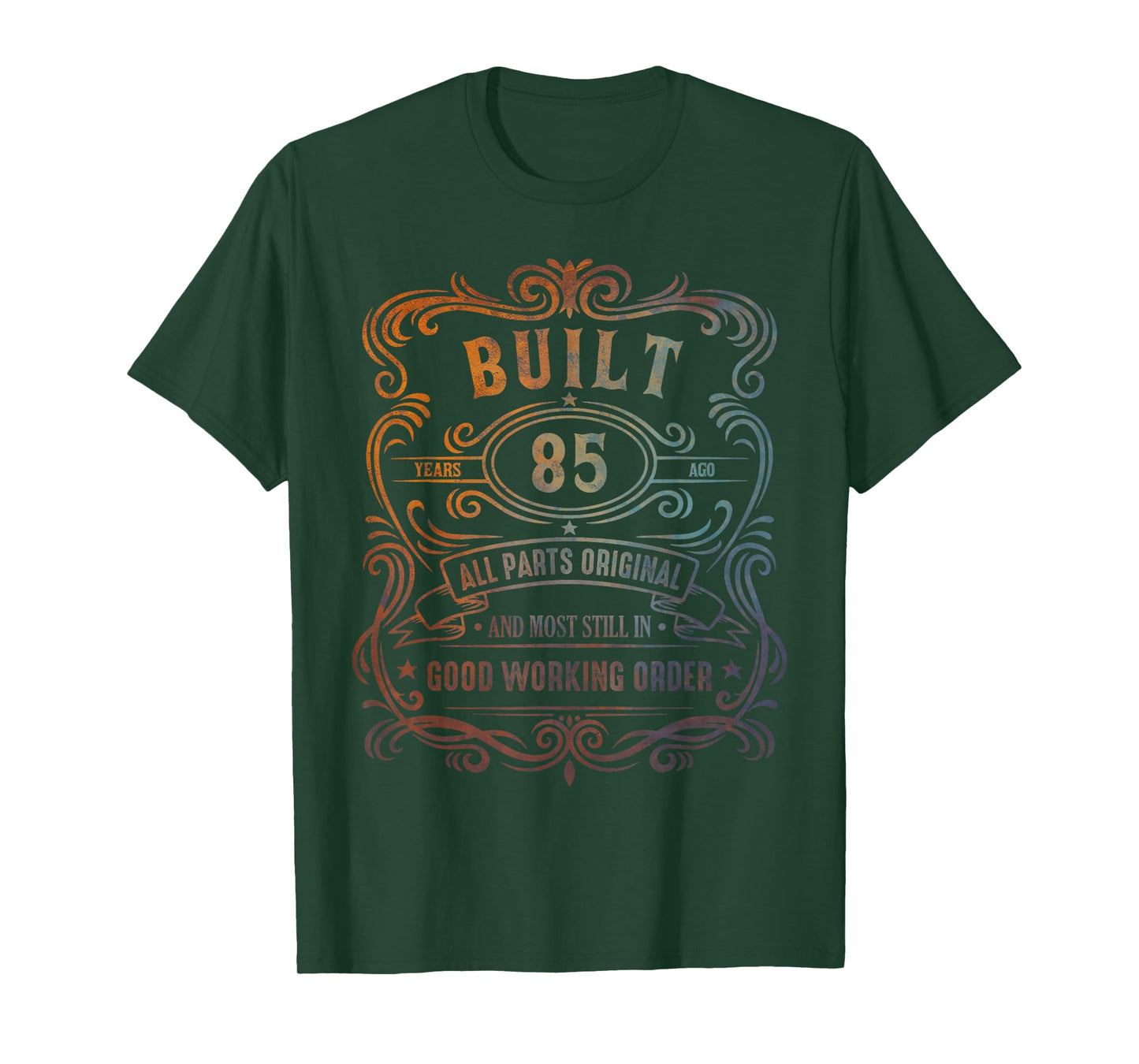Vintage Built 85 Years Ago Funny 85th Birthday Men Women T-Shirt